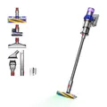 Produktbild: Dyson V15 Detect Fluffy blau/nickel Akku-Staubsauger mit Zubehör 476575-01