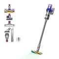 Produktbild: Dyson SV47 V15 Detect , Fluffy, Blau/ Nickel Akku-Staubsauger