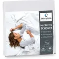 Produktbild: Matratzenschoner Atmungsaktive Matratzenauflage LISA Third of Life, 100% Wasserdichter Matratzenschutz, Matratzen-Topper mit Seitenwänden 90 cm x 200 cm