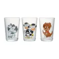 Produktbild: Ritzenhoff & Breker Kindergläser Hoftiere, 3er Set, 205 ml, Bedruckte Kinderbecher mit Tier-Motiven, Katze/Kuh/Hund, Spülmaschinengeeignet