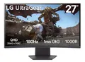 Produktbild: LG Electronics LG 27GS60QX-B. TFT Curved Monitor 68,4cm (27 Zoll), Schwarz