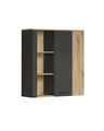 Produktbild: trendteam Vitrine (Vitrine) Wandschrank Hängeschrank 90 x 99 x 34 cm