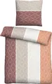 Produktbild: Traumhaft schlafen - Castell - Markenbettwäsche PolyBaumwolle Biber 0351108 TROPFEN color: burgund, size: 1x 155x220 cm + 1x 80x80 cm