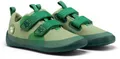 Produktbild: Affenzahn Barfußschuh Baumwolle Lucky Frosch grün - Größe 35 Kinder 00391