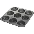 Produktbild: Birkmann Brötchenblech Laib & Seele, Anthrazit, Metall, quadratisch, 32x3x30 cm, antihaftbeschichtet, Backen, Backformen, Backformen-Sets