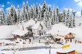 Produktbild: Faller 190142 - Aktions-Set Winter in den Bergen - Spur: H0 - Gebäude für Modelleisenbahnen - Maßstab: 1:87