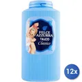 Produktbild: 12x Paket Talkpulver Dose 500 Gramm Felce Azzurra
