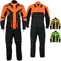 Produktbild: German Wear Motorradkombi Herren 2-teiler mit Protektoren Motorradanzug Textilien Motorradjacke & Motorradhose motorrad kleidung Orange - 46