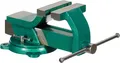 Produktbild: Brüder Mannesmann Schraubstock 100 mm, 360° drehbare Basis, austauschbare