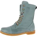 Produktbild: Andrea Conti Damen Stiefelette Schnürboot Leder 0348760, Größe:37 EU, Farbe:Blau - Blau - 37