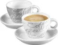 Produktbild: Ritzenhoff und Breker Cornello grau Espressotassen Set 4 teiliges Set