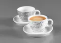 Produktbild: Espressotassen Set Ritzenhoff & Breker Cornello Grau 2x80ml New Bone China