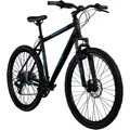 Produktbild: Zündapp Blue 4.0 27,5 Zoll Mountainbike 21 Gang Fahrrad MTB schwarz/blau 52cm