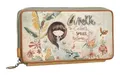 Produktbild: Anekke Damen Geldbörse hart 36709-916 Mehrfarbig 23x12x3 Hardcase, bunt