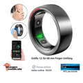 Produktbild: Fitness- & Schlaftracker-Ring mit Herzfrequenz- & SpO2-Anzeige, Gr. 68