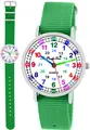 Produktbild: Kinder Armbanduhr Mädchen Lernuhr Kinderuhr wasserdicht Einschulung Geschenk grün