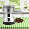 Produktbild: 100W Elektrische Kaffeemühle Kaffeebohnen Edelstahl Gewürze Getreide Nuss BohneO