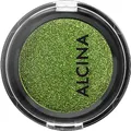 Produktbild: ALCINA Eyeshadow Cosmic green - vielfältig einsetzbar - schimmernde, metallische Pigmente retuschieren optisch Augenfältchen - intensive Farbabgabe - grüner Lidschatten