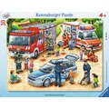 Produktbild: Ravensburger Kinderpuzzle - 06144 Spannende Berufe - Rahmenpuzzle für Kinder ab