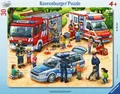 Produktbild: 30 Teile Ravensburger Kinder Rahmen Puzzle Spannende Berufe 06144