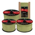 Produktbild: Paracord 3mm x 30m Paracord 425 100% Nylon Seil Typ II Schnüre mit 3 Kern für...