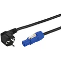 Produktbild: Monacor AAC-115P Strom Anschlusskabel [1x Schutzkontakt-Stecker - 1x PowerCon...