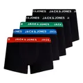Produktbild: JACK & JONES Herren Unterhosen Shorts Boxershorts Trunks 5er Pack, Farbe:Schwarz, Wäschegröße:XL, Artikel:- Electric Blue Lemonade