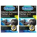 Produktbild: 2 x Dr. Beckmann Intensiv-Schwarz-Tücher 2in1 für intensives schwarz