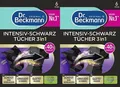 Produktbild: ✅ Intensiv Schwarz Tücher 12x intensives schwarz verblasste Farben Dr. Beckmann✅