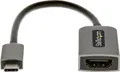 Produktbild: StarTech.com USB-C auf HDMI Adapter - 4K 60Hz Video - HDR10 - USB-C auf HDMI 2.0b Adapter Dongle - USB Typ-C DP Alt Mode auf HDMI Monitor/Display/TV - USB C auf HDMI Konverter (USBC-HDMI-CDP2HD4K60)