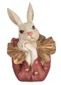 Produktbild: itsisa Deko Büste Kaninchen beige-rosa 11x17 cm - Dekofigur, Hasenbüste, Frühlingsdeko, Deko Hase, Osterdeko, Osterhase, Ostern Hasenfigur, Frühling, Landhausstil