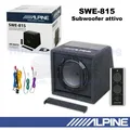 Produktbild: Alpine SWE-815 Subwoofer Verstärkt Bass Reflex In Gehäuse Von 20 cm (8'') 300W