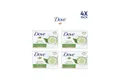 Produktbild: DOVE Gesichtsseife Dove Seifenstück Fresh Touch feuchtigkeitsspendend und erfrischend, 4-tlg., Dove Fresh Touch Seifenriegel, Gurken- und Grüntee-Duft, 100gr