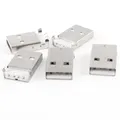 Produktbild: sourcing map 5 Stk. PCB Tafel USB A Stecker 180 Grad 4-Pin Surface Mounted Devices SMT Stecker Lot Verbinder