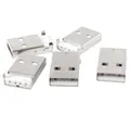 Produktbild: 5Pcs PCB Tafel USB A Stecker 180 Grad 4-Pin Devices SMT Stecker Lot Verbinder