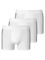 Produktbild: Schiesser Herren 3 Pack Softbund Und Streifen - 95/5 Organic Boxershorts, Weiss_173816, M EU