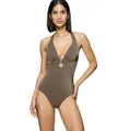 Produktbild: Triumph Midnight Swim OP 01, One Piece Swimsuit Damen, Braun (Havanna), 46