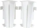 Produktbild: Neuhofer Inneneck für Fußleiste 6 x 2,8 x 2,8 cm weiß