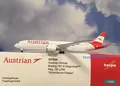 Produktbild: Herpa Wings 1:500 Boeing 787-9 Austrian Airlines OE-LPM 537834 Modellairport500