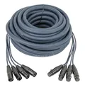 Produktbild: DAP DMX Multi 5-Pin 15m 4-Way Snake Cable