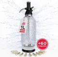 Produktbild: ISI Soda Maker Classic 1L inkl. 6 x 10 CO2 Kapseln für Soda & Sprudel