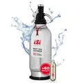 Produktbild: ISI Soda Maker Classic 1L inkl. 6 x 10 CO2 Kapseln für Soda & Sprudel - Vintage Wassersprudler Set aus PEN-Flasche mit 100% Edelstahlgewebe + CO2 Kartuschen - Wasser Sprudler - Bar Zubehör