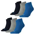 Produktbild: Puma Unisex Herren Damen Quarter Socken PLAIN - 6er Multipack