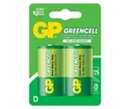 Produktbild: 4891199000089 BATERIA GREENCELL 1.5V R20 2 SZTUKI GP BATTERY