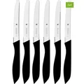 Produktbild: WMF 6er-Set: Vespermesser in Schwarz - (L)23 cm