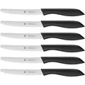 Produktbild: Classic Line Frühstücksmesser Set 6-teilig 23 cm Brötchenmesser Wellenschliff...