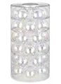 Produktbild: Inge Glas Weihnachtskugeln | Schöne Christbaumkugeln aus Glas | 30 Kugen in Dose | Christbaumschmuck Weihnachtsbaumschmuck Weihnachtsbaumkugeln (Irisierend | durchsichtig)