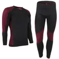Produktbild: ALPIDEX Thermounterwäsche-Set ALPIDEX Herren Funktionsunterwäsche schwarz L/XL