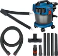 Produktbild: Bosch GAS 18V-10L Akku Nass-Trockensauger 10L Blau HEPA Solo Set