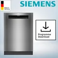 Produktbild: Siemens SN13HS72CS Smarter Unterbau-Geschirrspüler 60 cm, Made in Germany Spülma